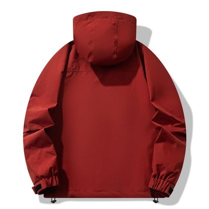 Dreifach-Schutz Outdoor Jacke – Winddicht & Wasserdicht