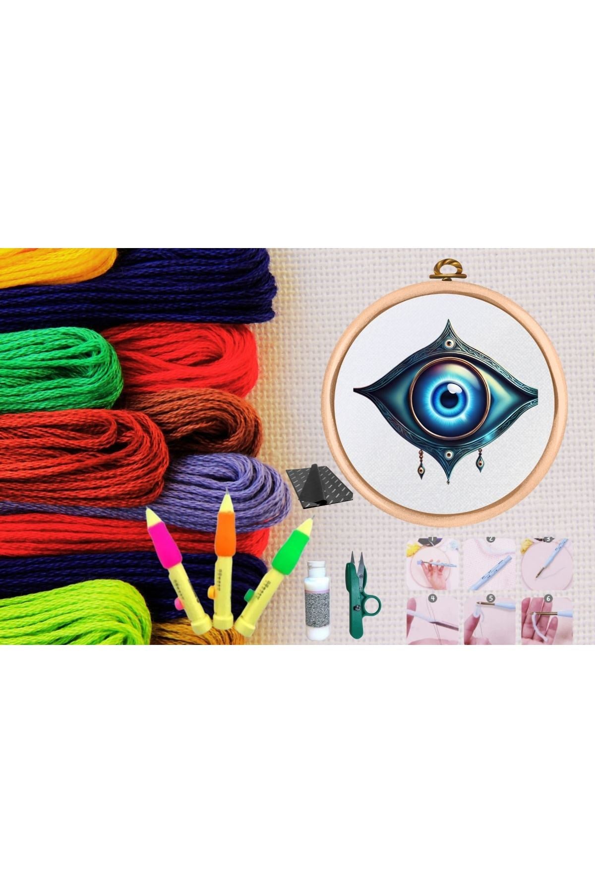 Punch Seti Nakýþ Seti Kasnaklý Kendin Yap Seti Seri 141