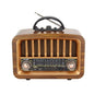 BUFFER®  Taþýnabilir USB Ýle Þarj Olabilen Klasik AM /FM/SW Transistör Retro Tipi Klasik Radyo