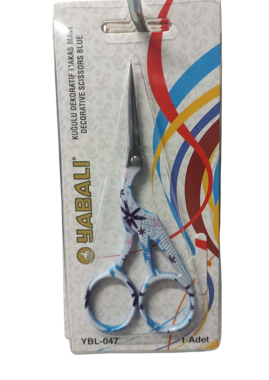 Nakýþ Makasý Kuðulu Dekoratif Makas Mavi YBL-047 Model 9