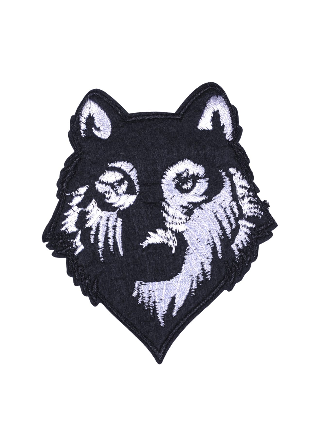 Aplike Ütü Ýle Yapýþan Kurt Arma 6x7 cm