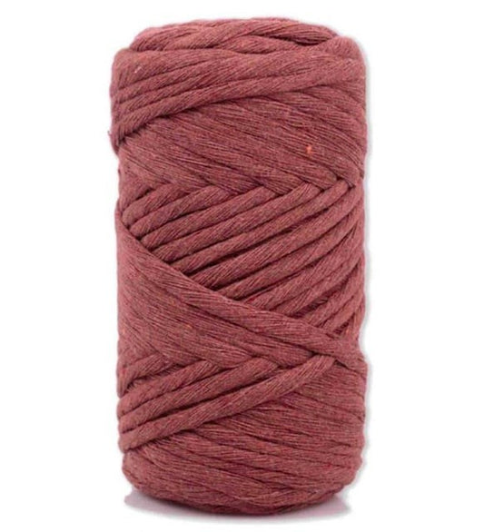 Pamuk Makrome 4 mm Ýp Kiremit