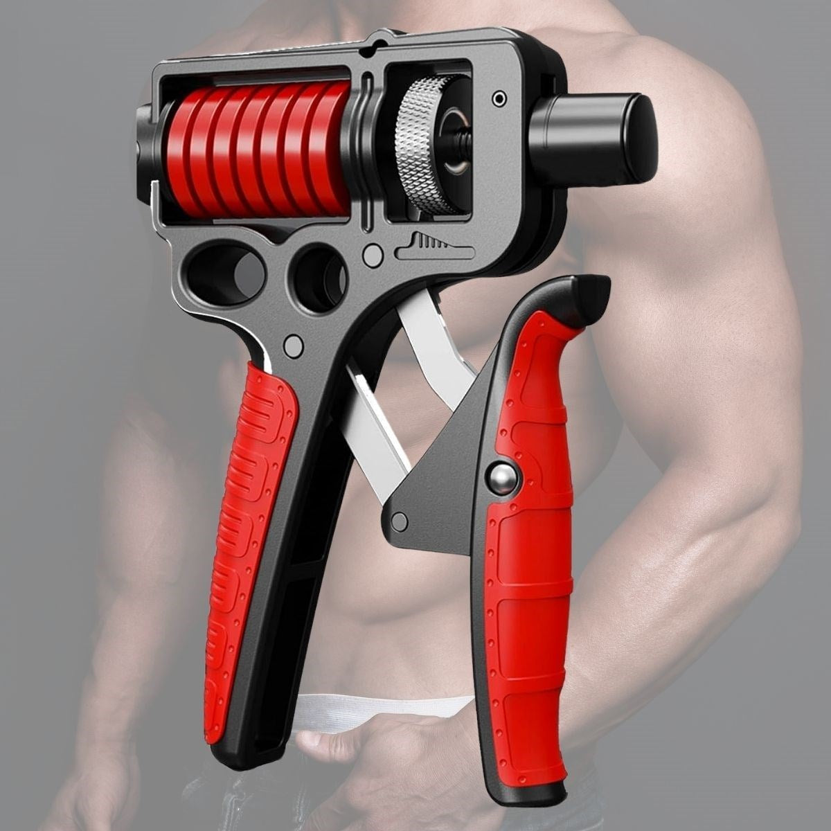 BUFFER® Profesyonel El Bilek ve Kol Güçlendirici Kavrama Egzersiz Aleti Ayarlanabilir El Yayý