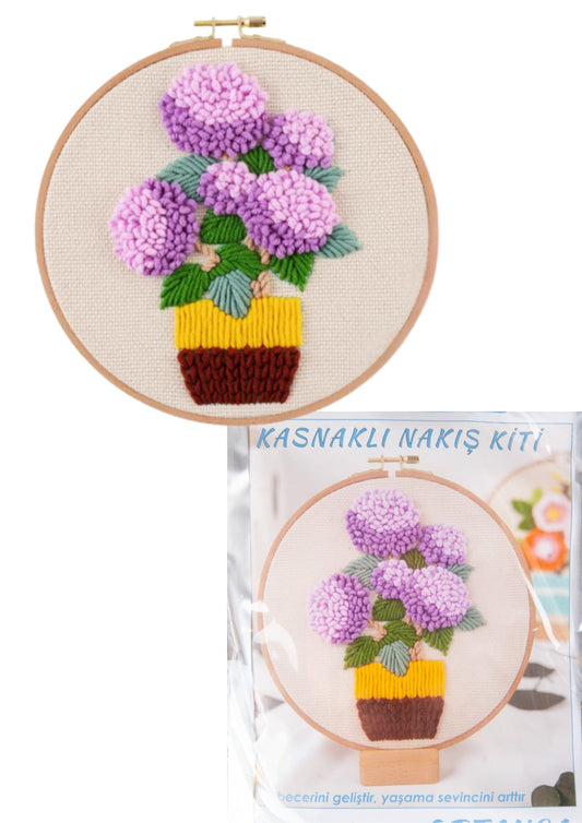 Nakýþ Kitleri Kasnaklý 13.5 X 18.8 cm Ortanca