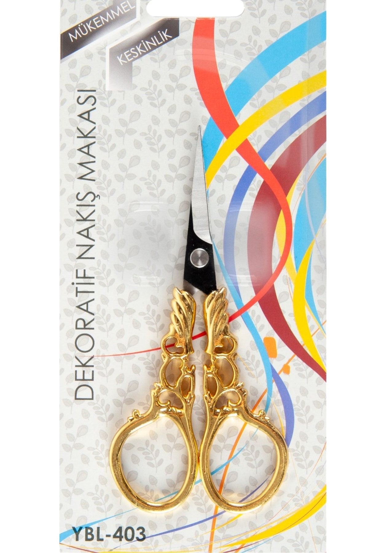 Nakýþ Makasý Dekoratif Altýn Kanat YBL-403 Model 17