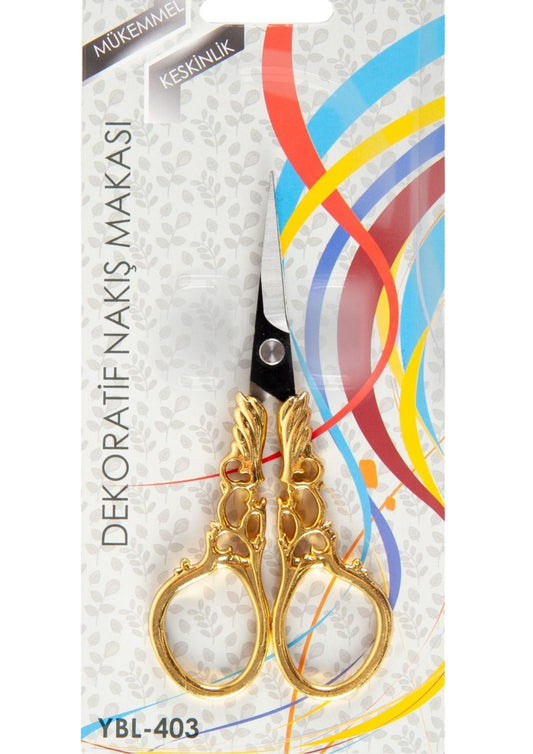 Nakýþ Makasý Dekoratif Altýn Kanat YBL-403 Model 17