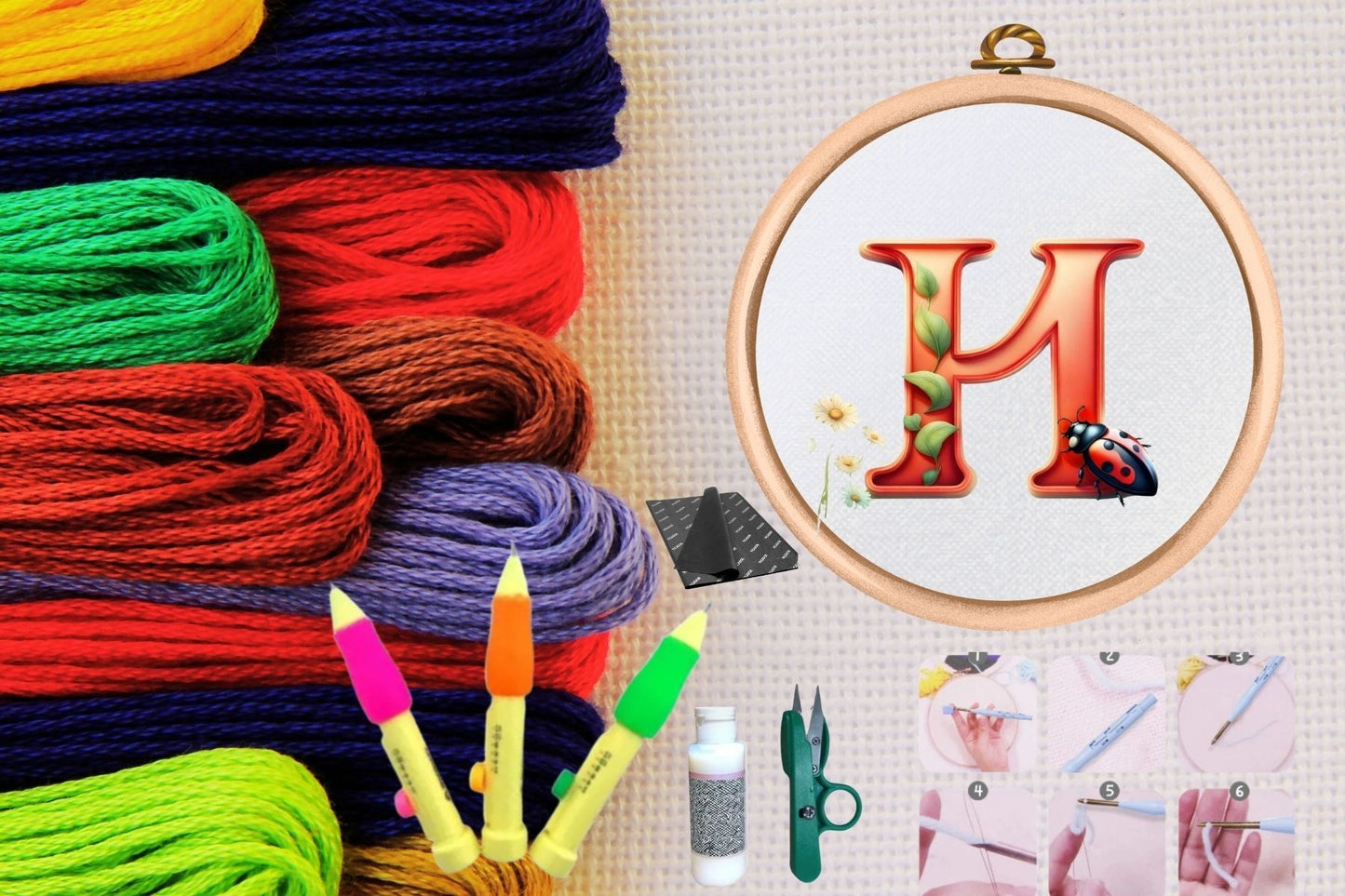 Punch Seti Nakýþ Seti Kasnaklý Kendin Yap Seti Seri 71