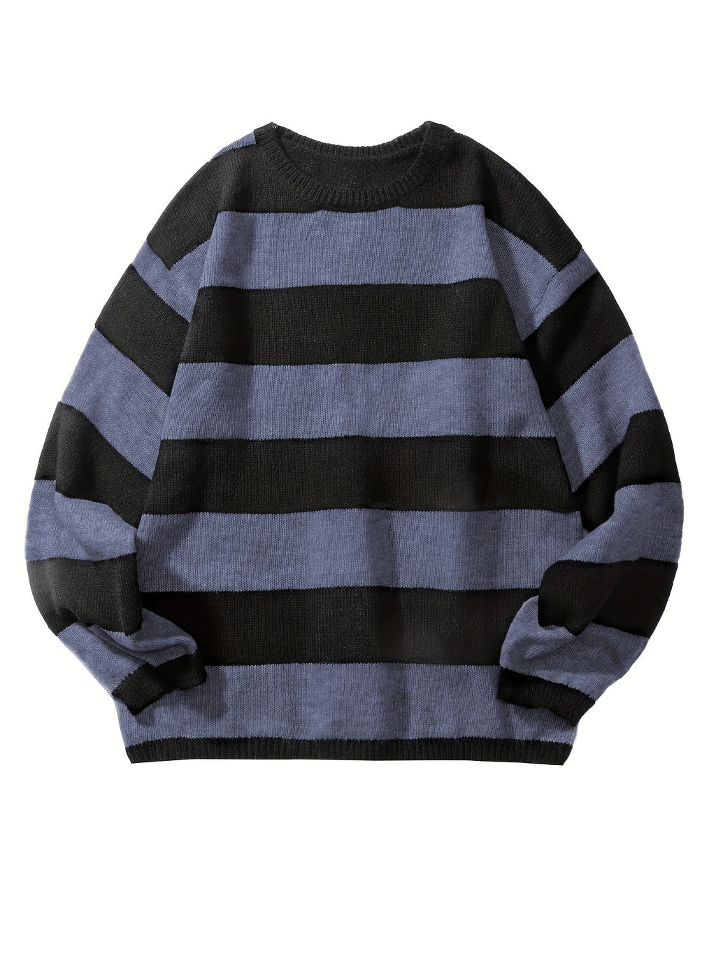 Herren Strickpullover – Hochwertig, Locker, American Retro Stil