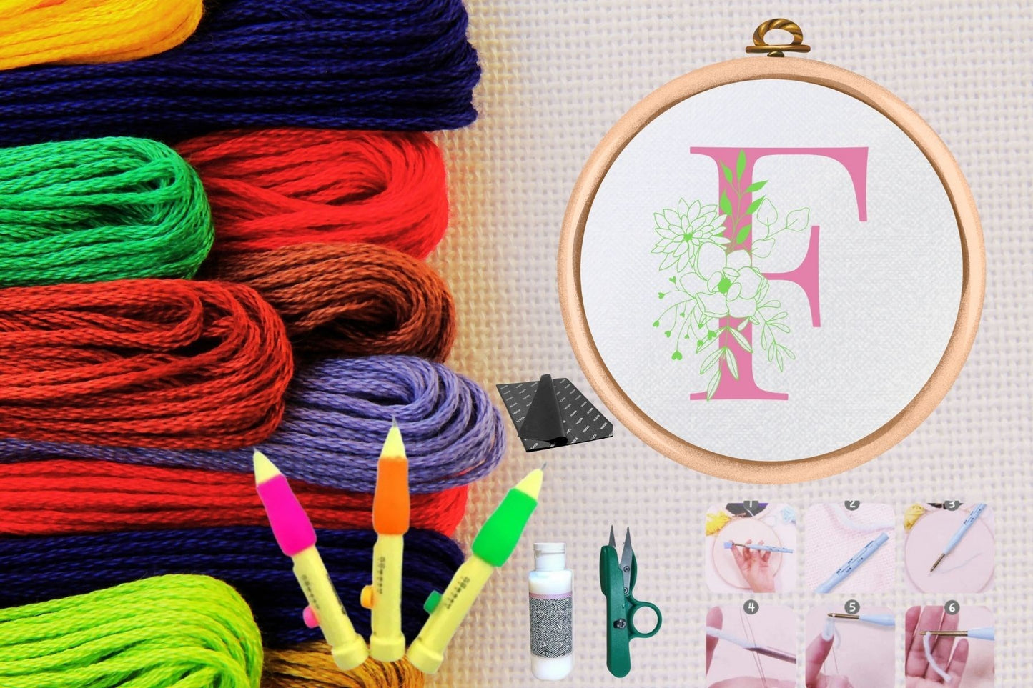 Punch Seti Nakýþ Seti Kasnaklý Kendin Yap Seti Seri 68