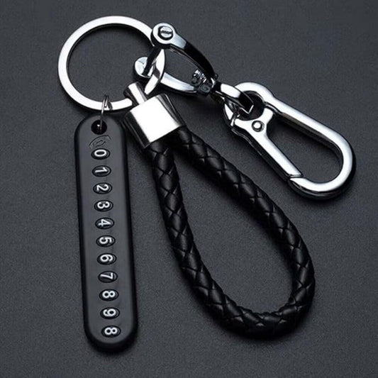 BUFFER® Anahtarlýða TakýlabilenTelefon Numarasý Etiketli Numaratörlü Anahtarlýk