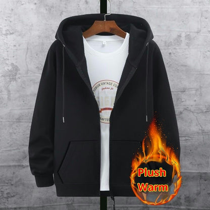 Herren Berber-Fleecejacke – Warm & Lässig, Freizeit & Outdoor