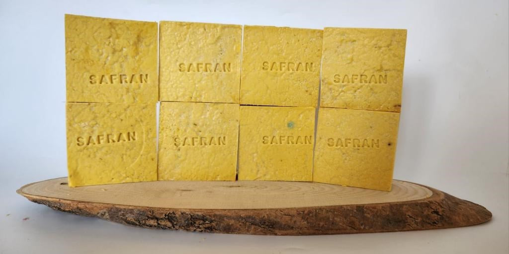 Doðal Üretim Sabunu Safran 8'li Set