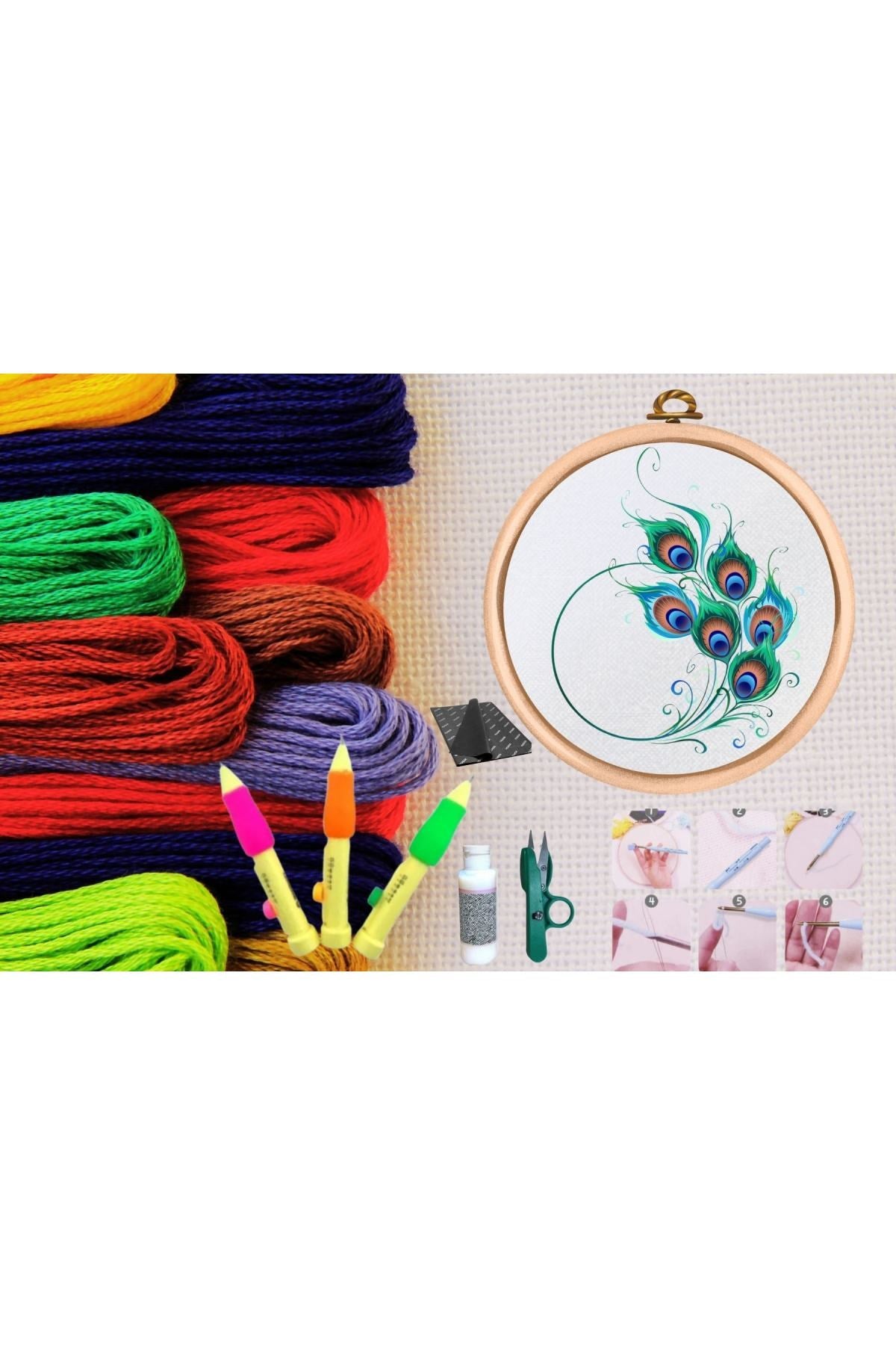 Punch Seti Nakýþ Seti Kasnaklý Kendin Yap Seti Seri 15