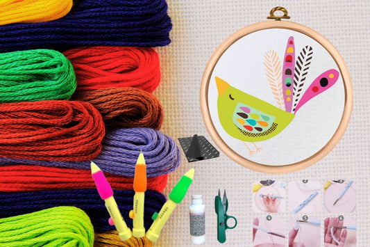 Punch Seti Nakýþ Seti Kasnaklý Kendin Yap Seti Seri 21