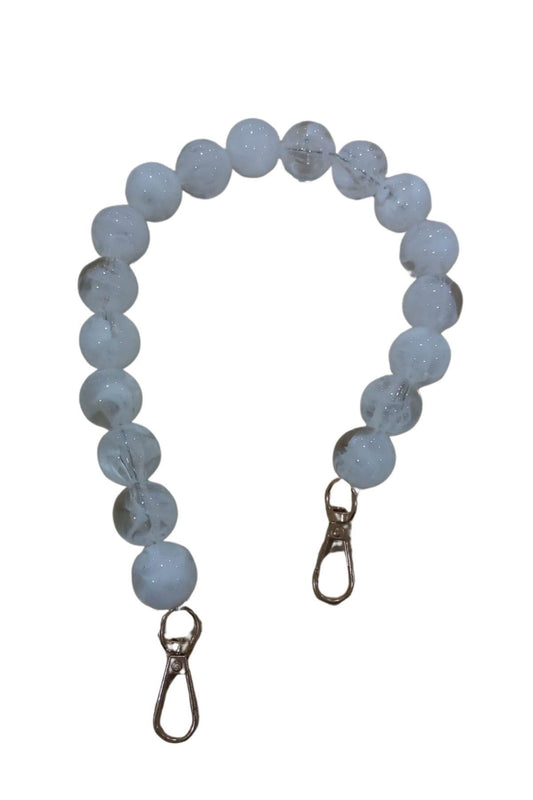 Çanta Askýsý 40 cm Akrilik Yuvarlak Sedef